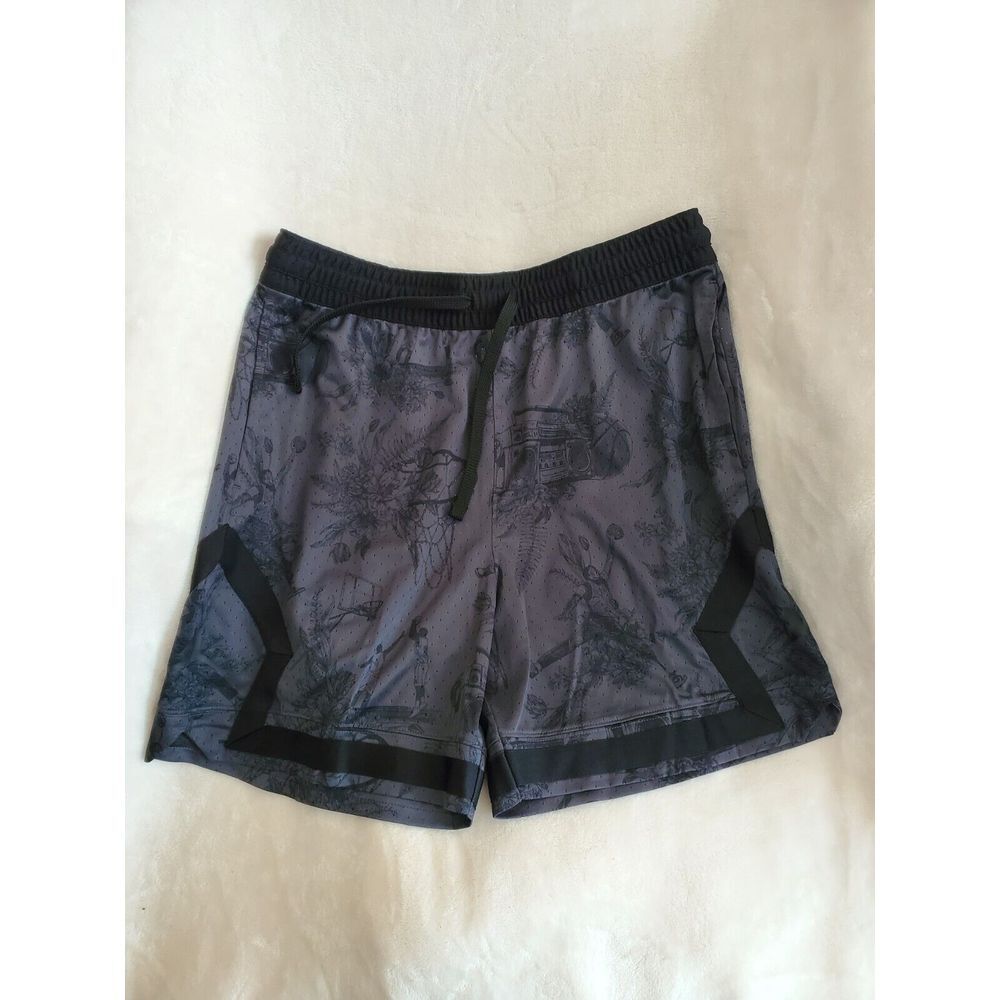 Air Jordan Sport Dri-FIT Mens X Large Shorts Printed Black Diamond FV8614 010 XL